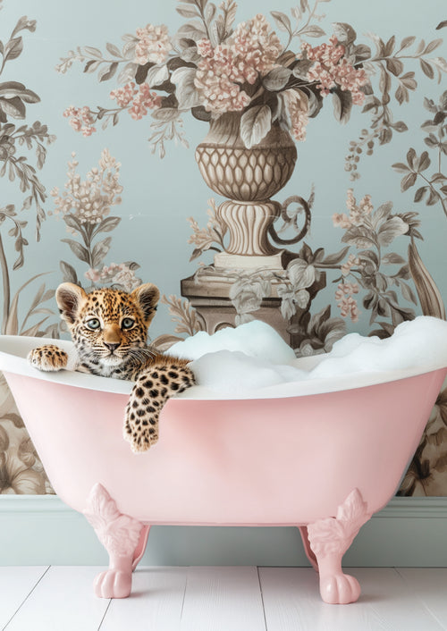 Leopard’s Pink Bubble Bath