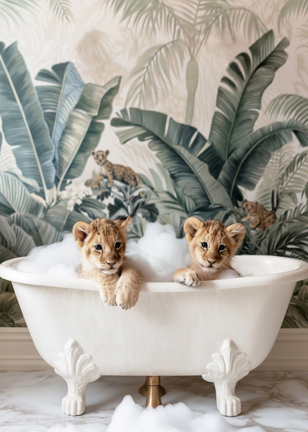 Tropical Lion Bath