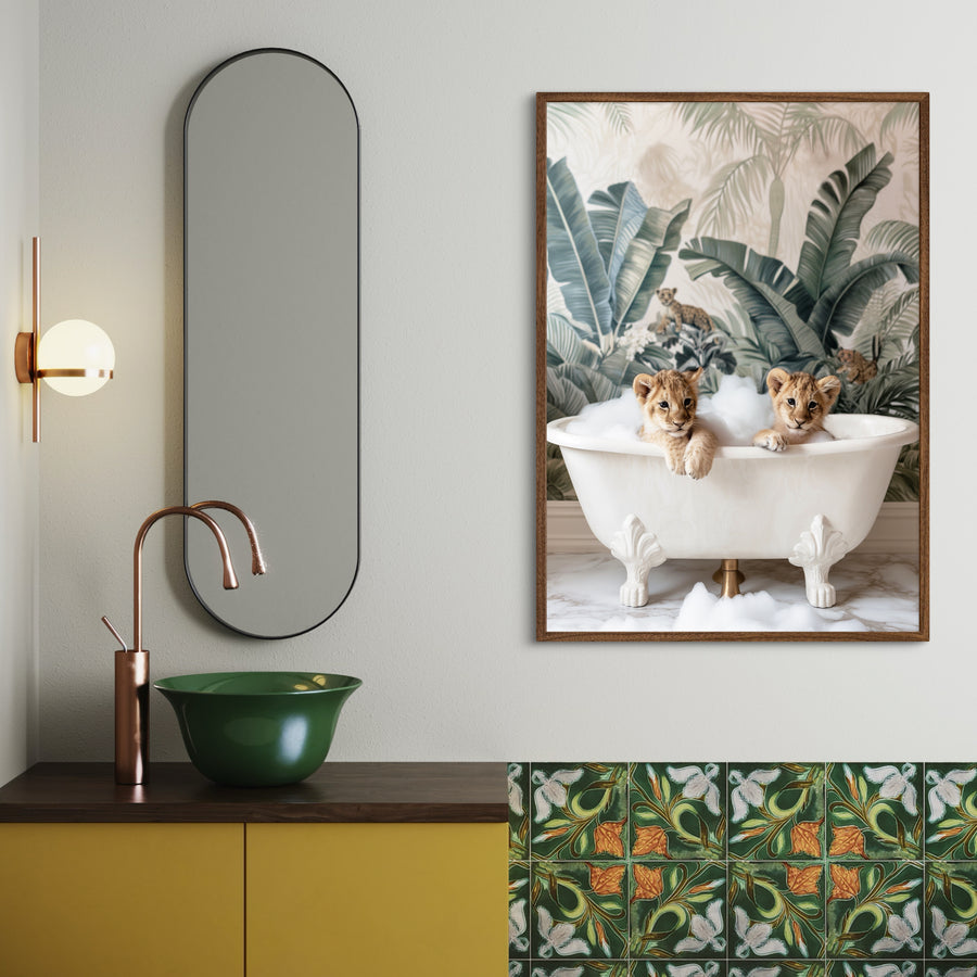 Tropical Lion Bath