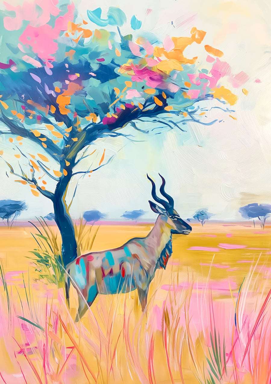 Karoo Kudu in Pastel