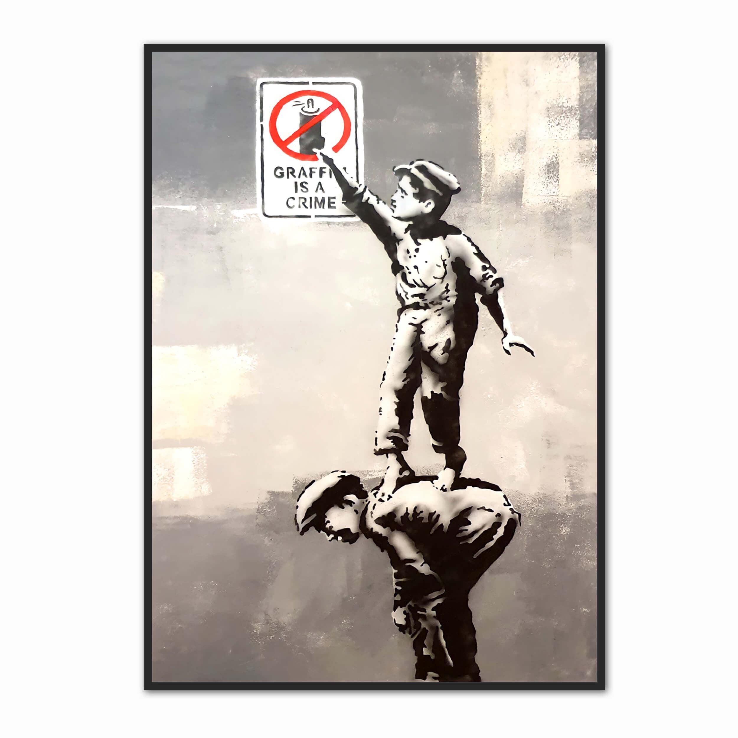 Poster Banksy - Grafitti Is A Crime