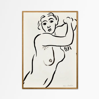 Artworld Wall Art Line Drawing Print by Matisse