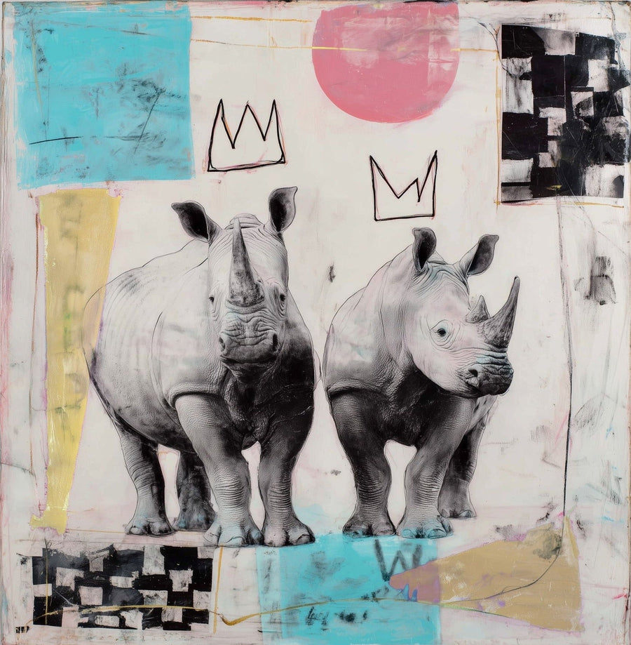 Rhino Royalty Twin Thrones
