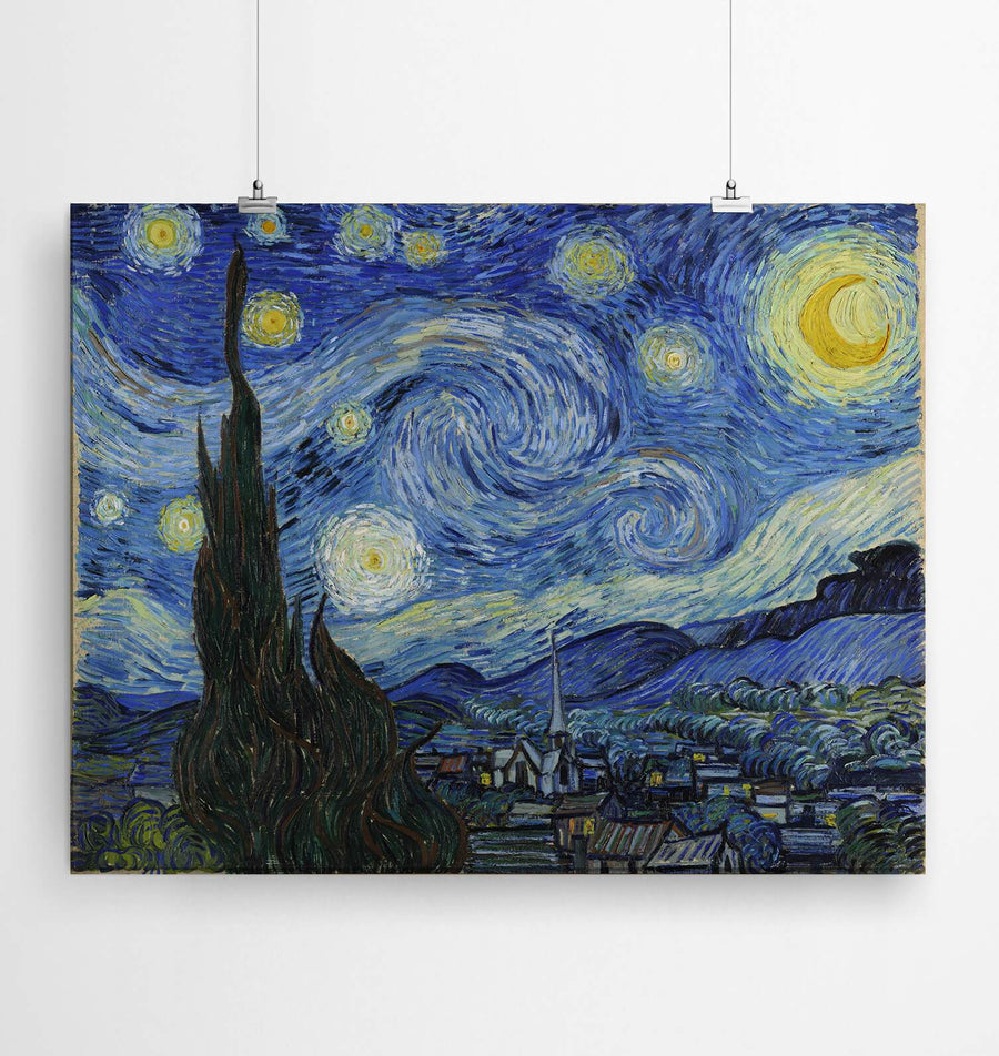 The Starry Night - Vincent Van Gogh