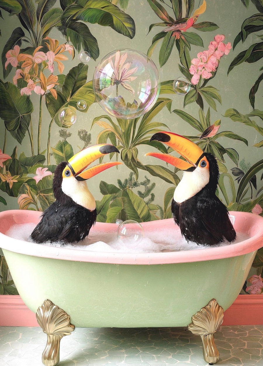 Toucan Bath Time Botanical Bliss