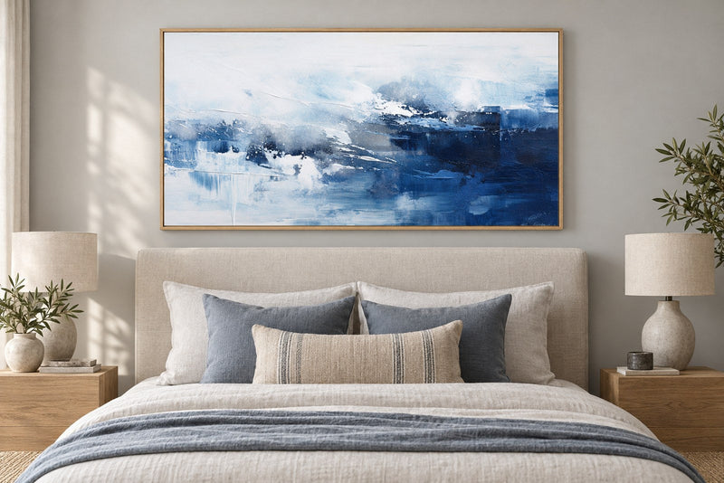 Sapphire Serenity – wall art by Artworld