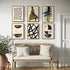 Neutral abstract wall art