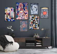 Colourful Paul Klee Gallery Wall — wall art South Africa