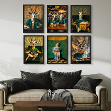 Hie’ Kommie Bokke — wall art South Africa