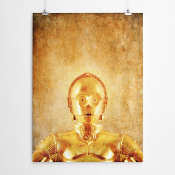 Artworld Wall Art 3cpo Star Wars Poster Art