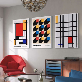 Bauhaus Canvas Set