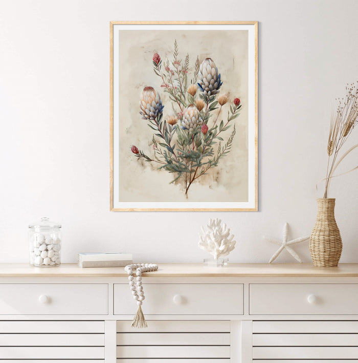 Muted Proteas