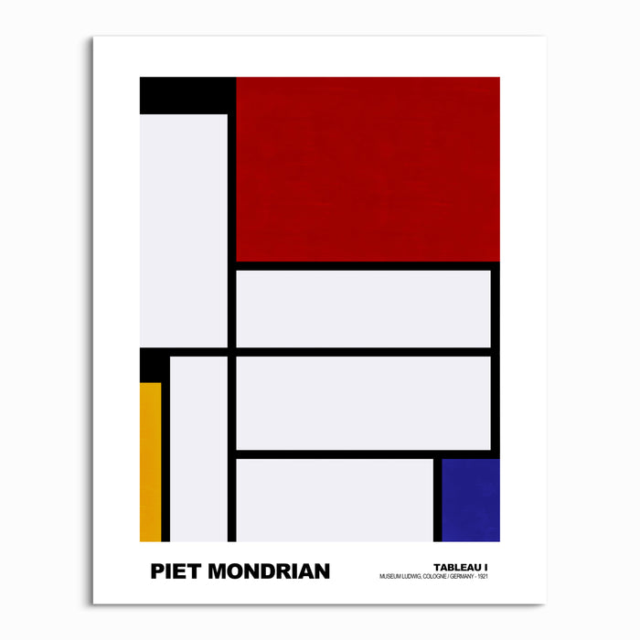 Tableau 1 Piet Mondrian