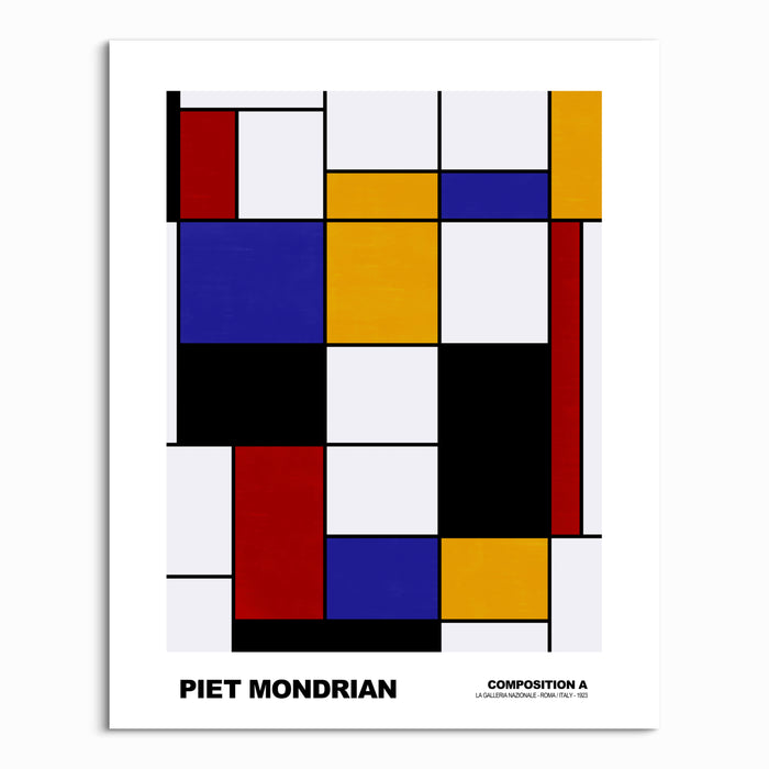 Piet Mondrian Composition A