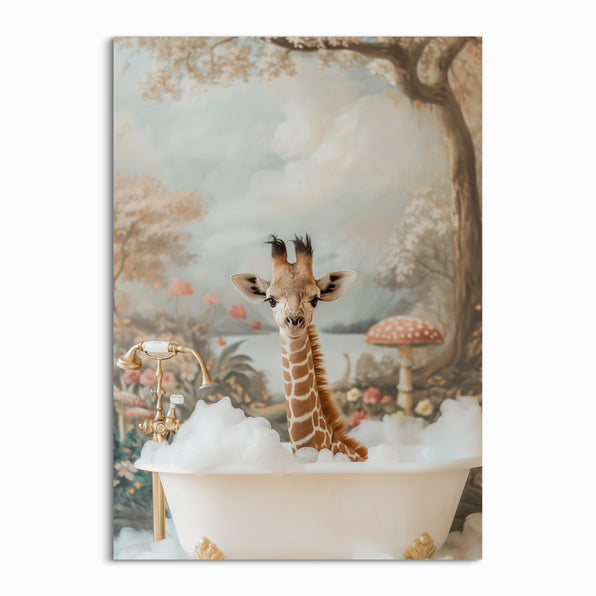 Whimsical Giraffe Soak