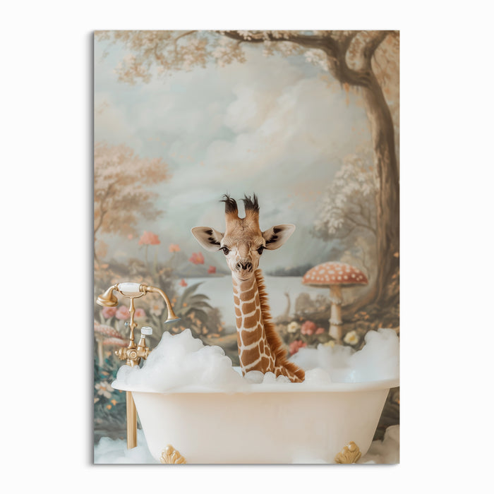 Whimsical Giraffe Soak