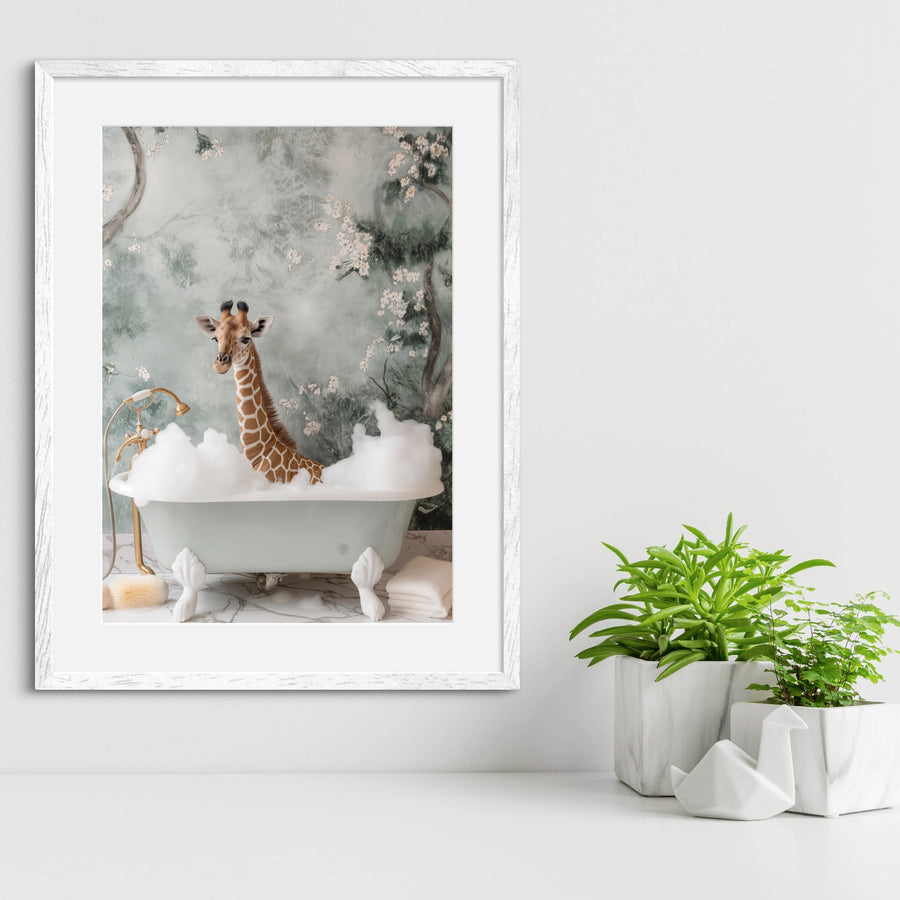 Giraffe Bubble Bliss