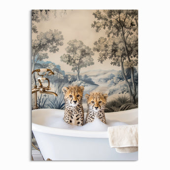 Cheetah Bath Time Duo