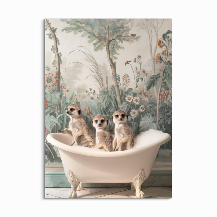 Meerkat Bath Time Fun