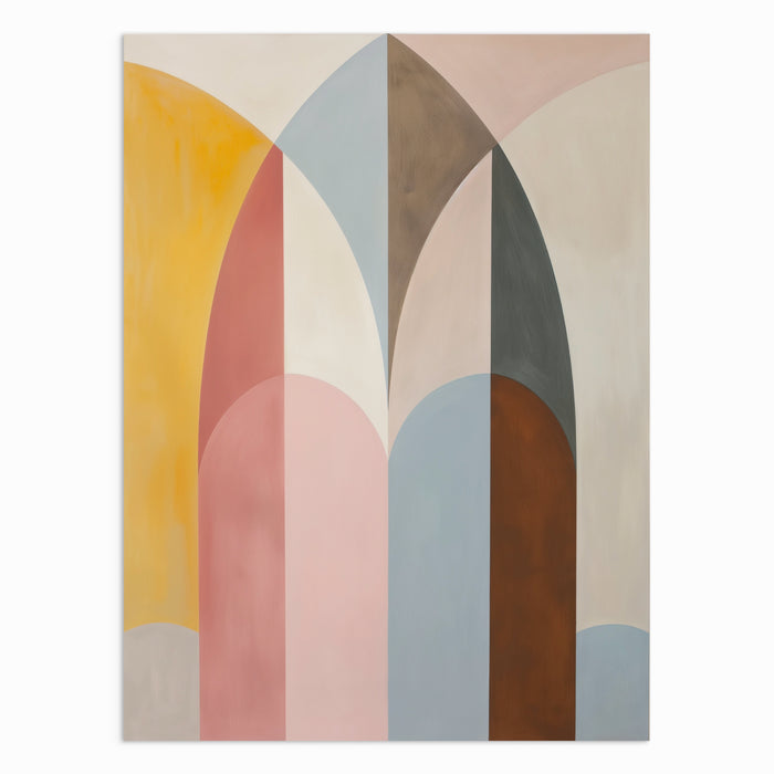 Serene Geometric Arch