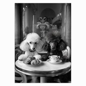 Parisian Poodle Breakfast