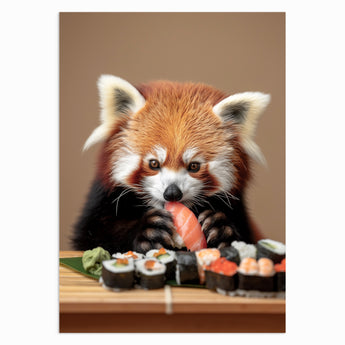 Sushi Red Panda Delight