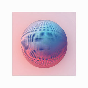 Neon Pink Sphere