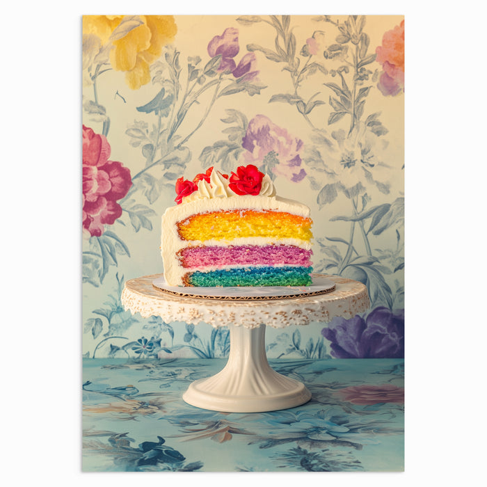 Rainbow Delight Cake