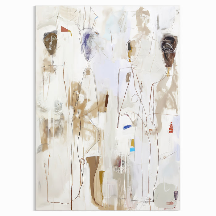 Minimalist African Painting