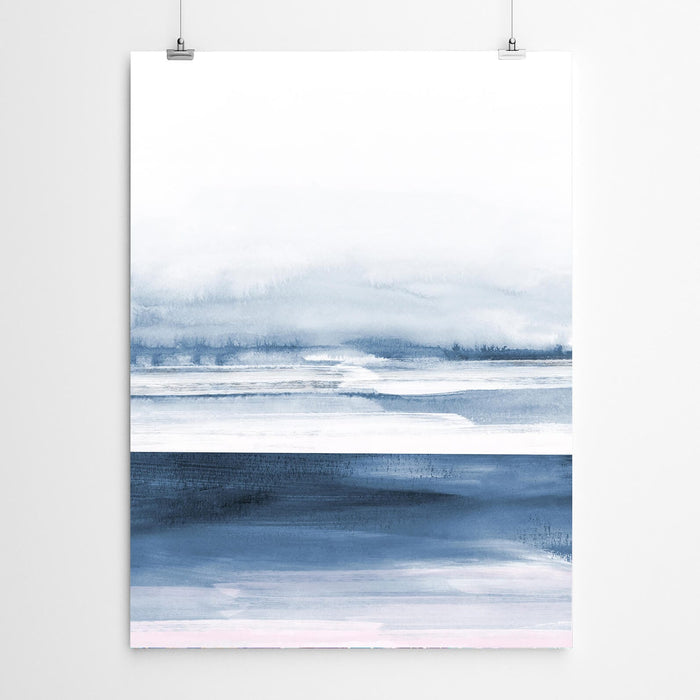 Abstract Beach Art Canvas