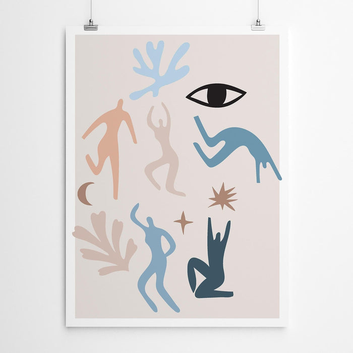 Abstract Figrative Matisse Inspired Wall Art