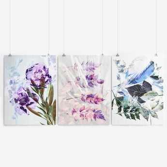 Artworld Wall Art Abstract Floral Wall Art Set