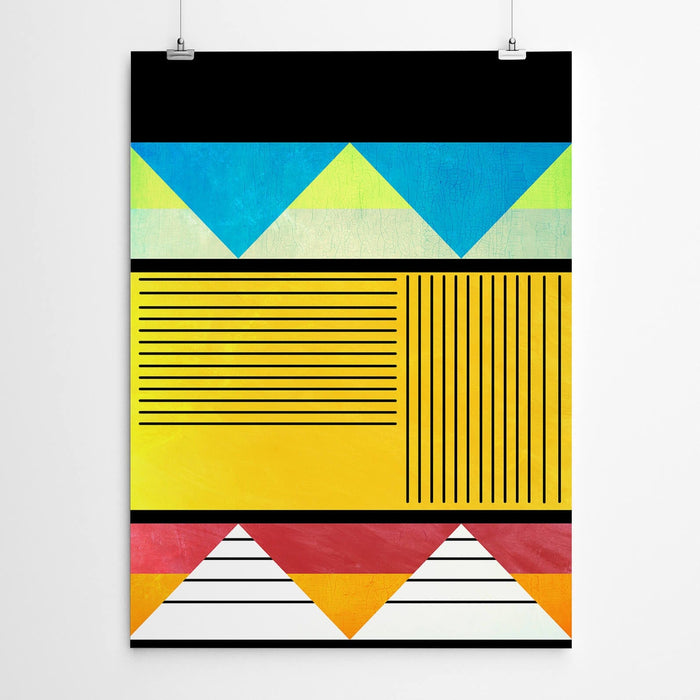 African Geometric Wall Art