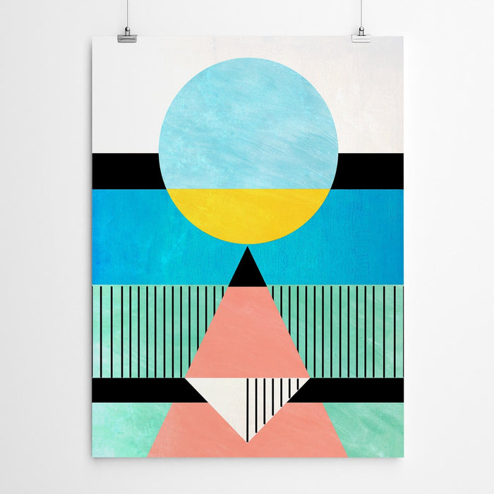 African Inspired Abstract Wall Art