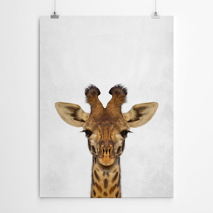 Baby Giraffe Nursery Wall Art