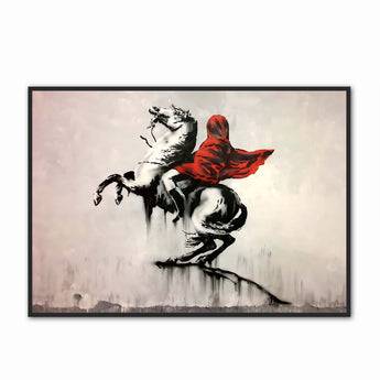 Artworld Wall Art Banksy Horse Rider Print