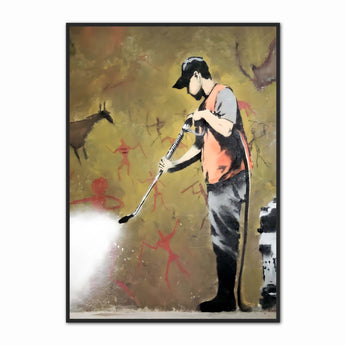 Artworld Wall Art Banksy Wall Art Prints - Graffiti Removal