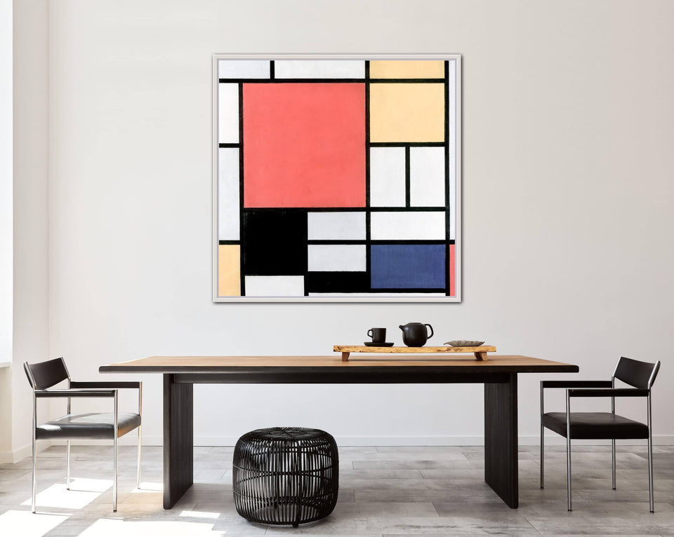 Bauhaus Wall Art Piet Mondrian Artworld