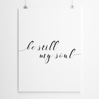 Artworld Wall Art Be Still My Soul Bedroom Wall Art 08