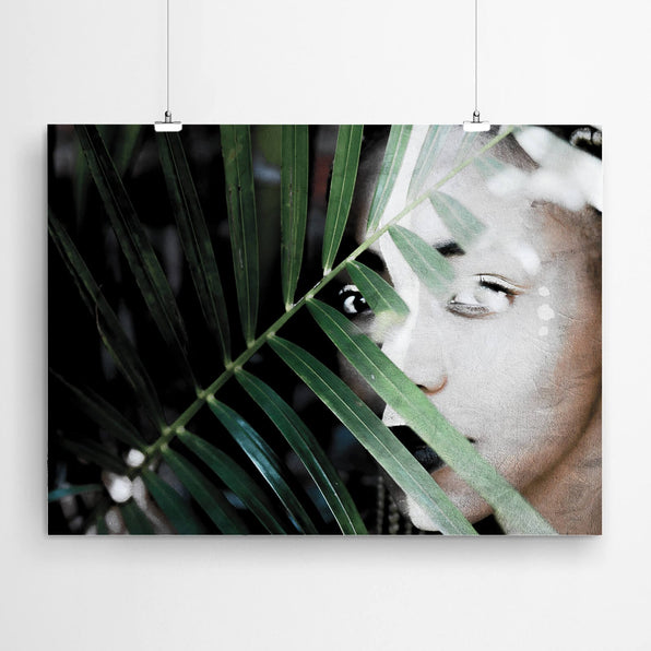 Artworld Wall Art Beautiful African Woman Potrait Artwork