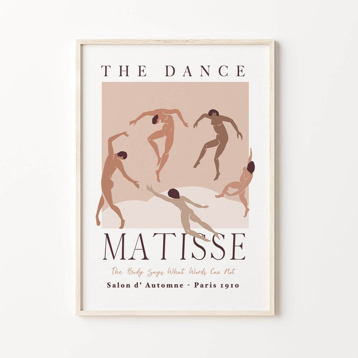Boho Matisse The Dance Exhibition Poster