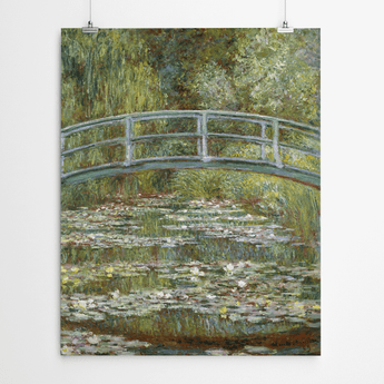 Artworld Wall Art Claude Monet - The Water Lily Pond 257