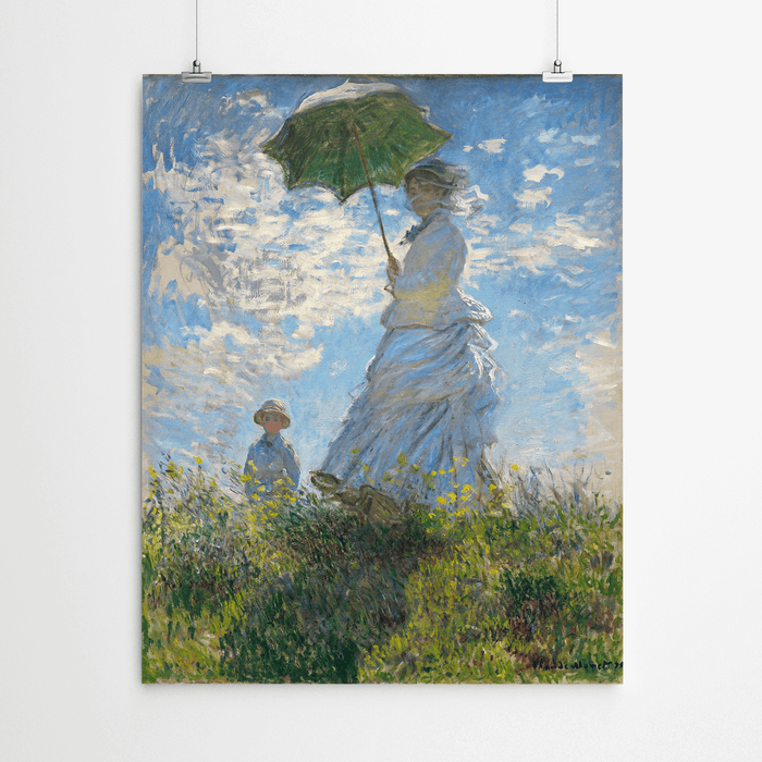 Claude Monet - Woman with a Parasol