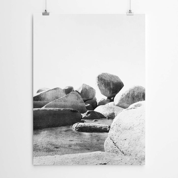 Clifton Beach Rocks Wall Art
