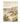 Watercolour painting of coastal cliffs overlooking a bay with wildflowers on the foreground shore in muted earth tones