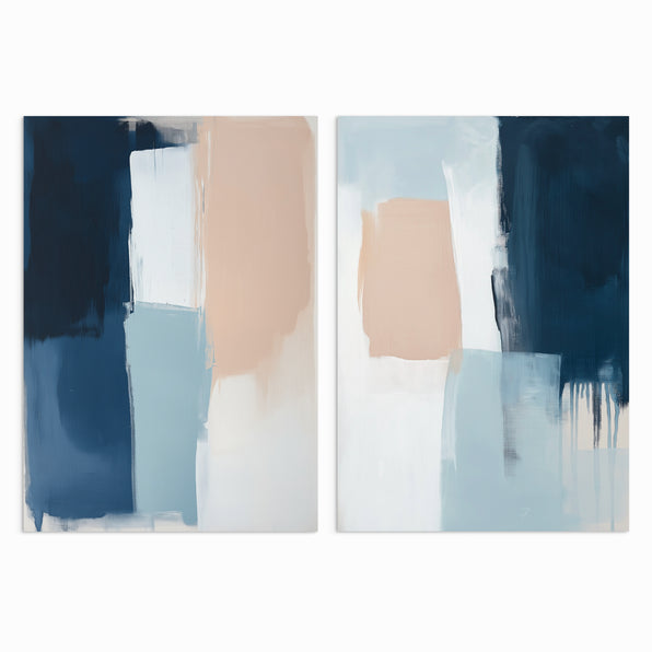 Coastal Serenity Set – wall art print by Artworld South Africa