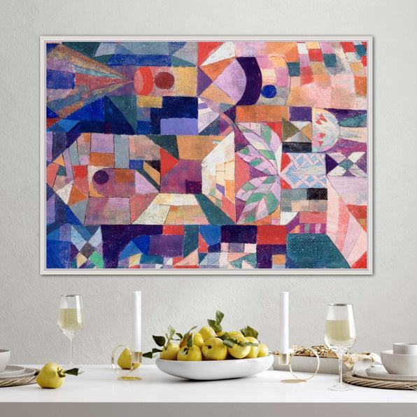 Artworld Wall Art Colourful Abstract - Paul Klee