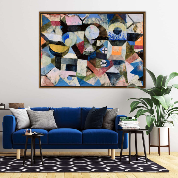 Colourful Abstract Wall Art - Paul Klee