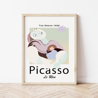 Artworld Wall Art Danish Pastel Print - Picasso 290