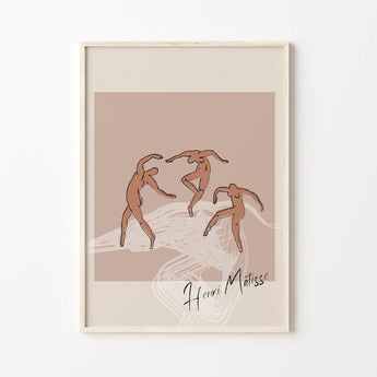 Artworld Wall Art Earth Tone Matisse Print 005